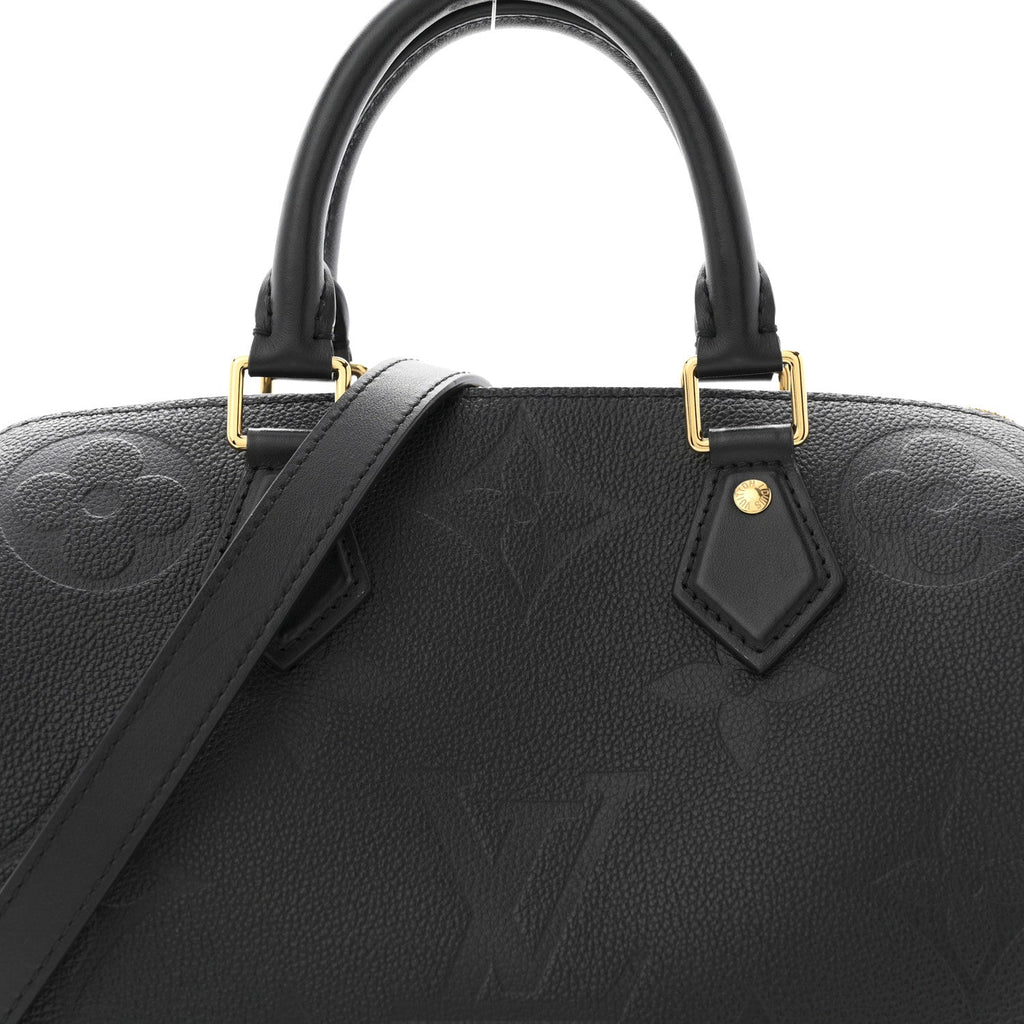 Louis Vuitton Empreinte Monogram Giant Speedy Bandouliere 25 Black