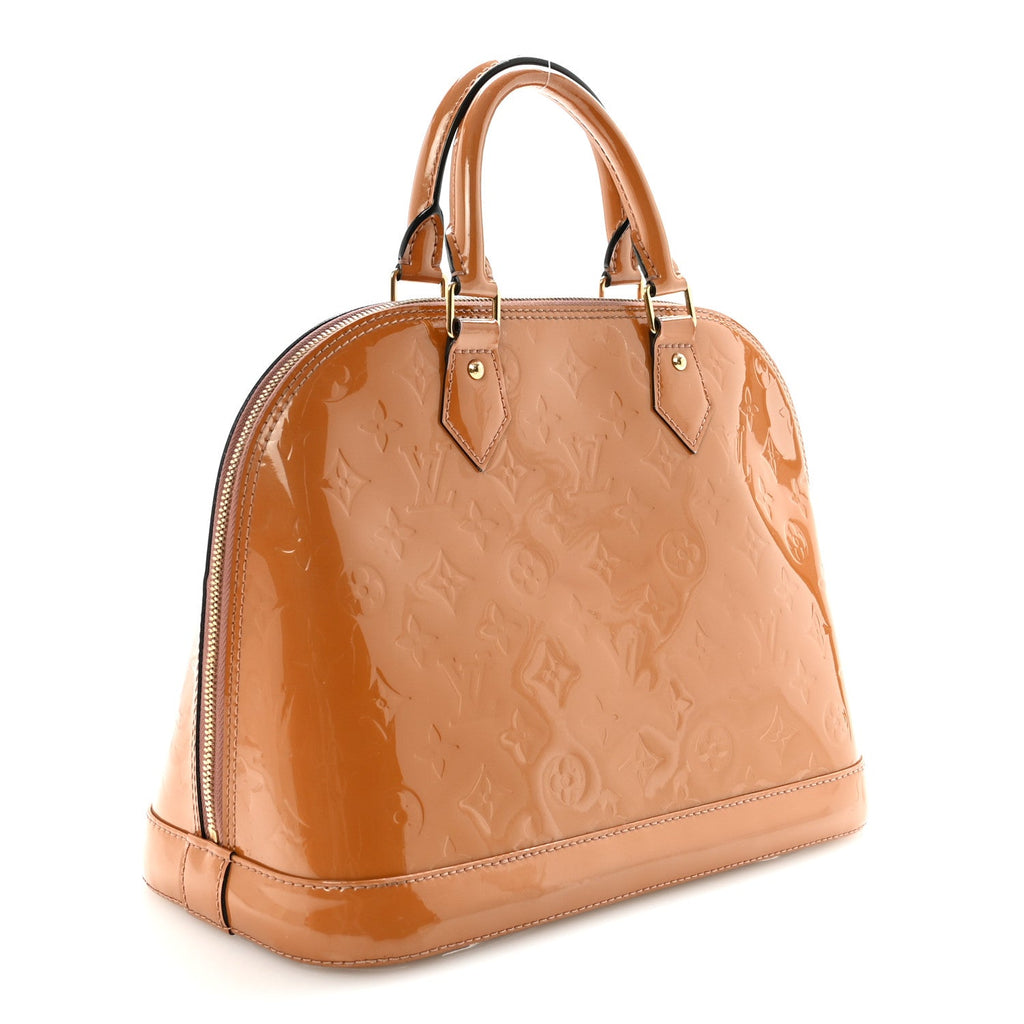 Louis Vuitton Vernis Alma PM Rose Velours