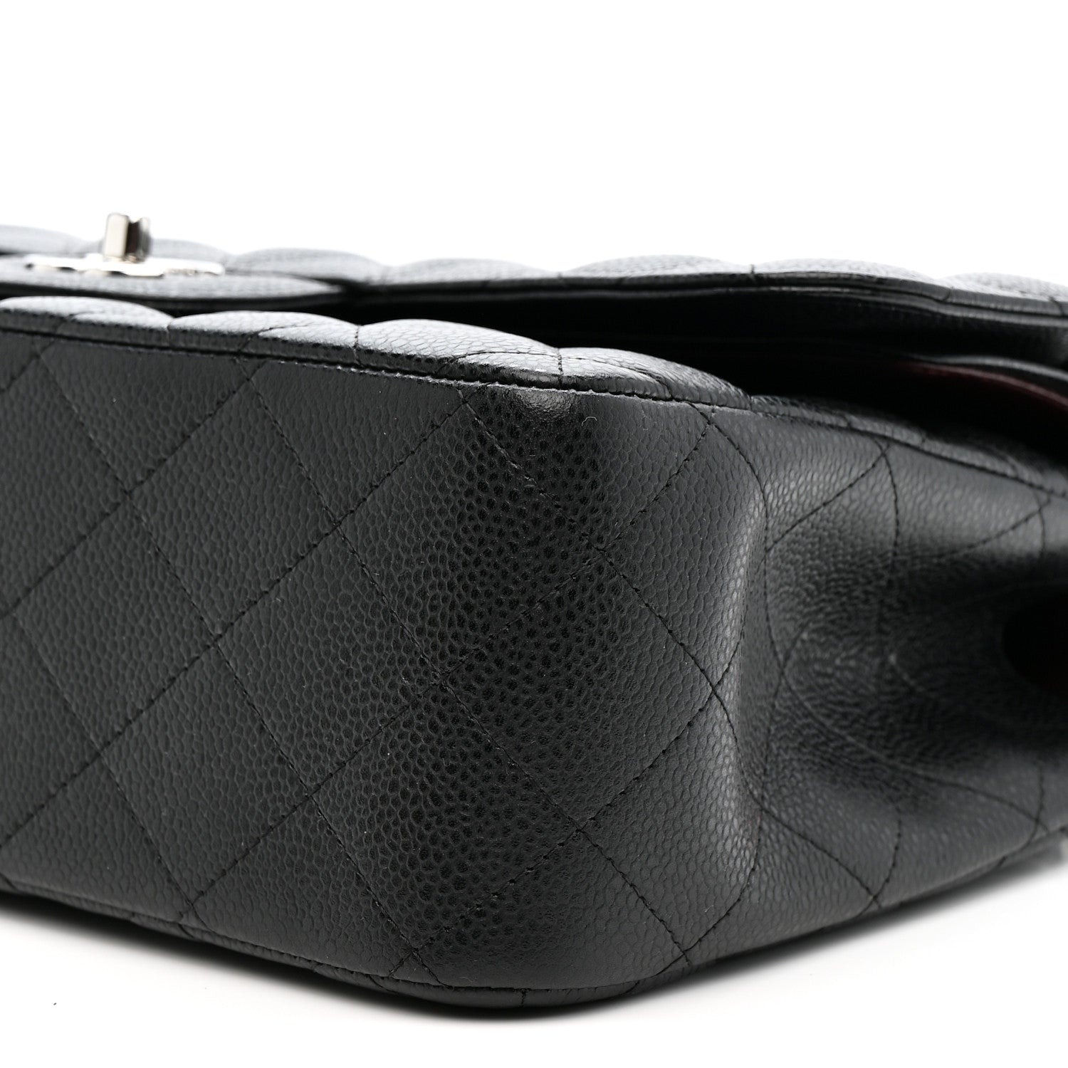 Chanel Caviar Quilted Jumbo Double Flap Black