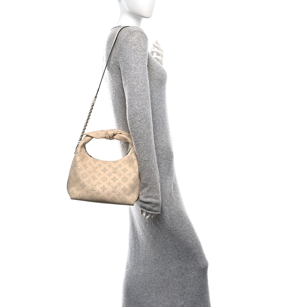 Louis Vuitton Mahina Why Knot PM Creme