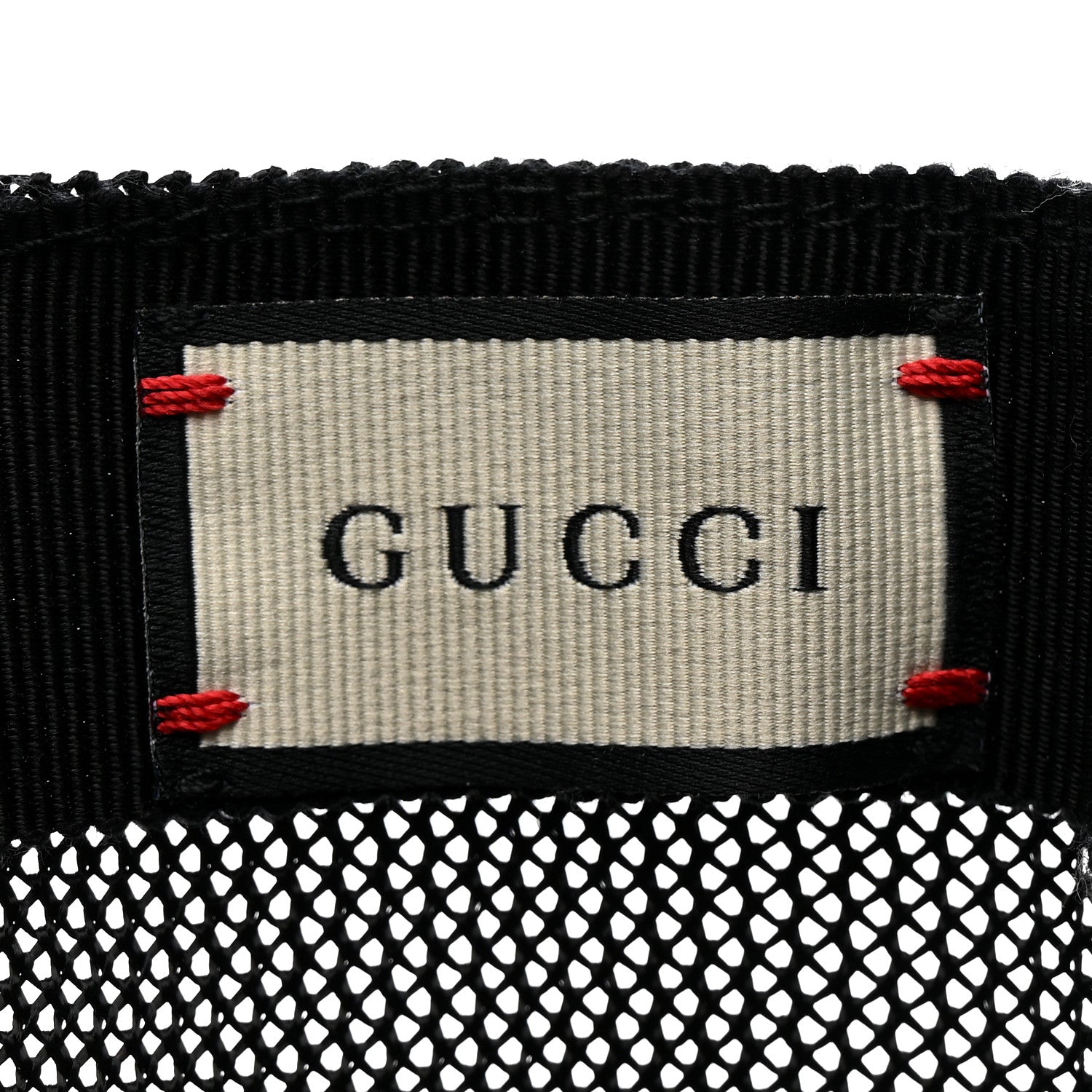 Gucci GG Supreme Monogram Bosco Patch Baseball Hat 57 Beige Green