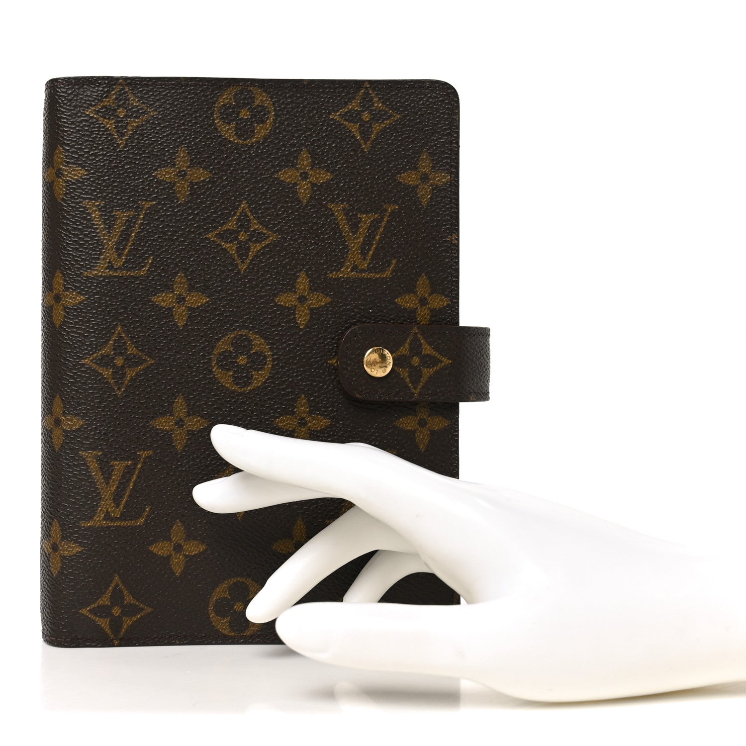 Louis Vuitton Monogram Medium Ring Agenda Cover