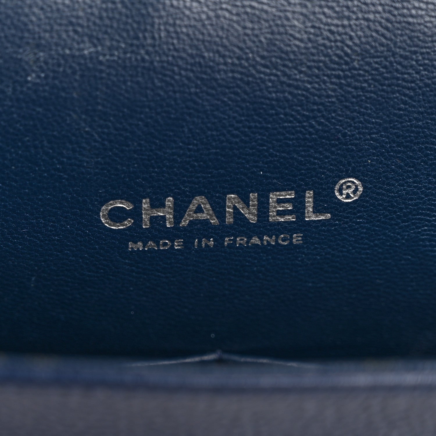 Chanel Caviar Quilted Maxi Double Flap Navy Blue