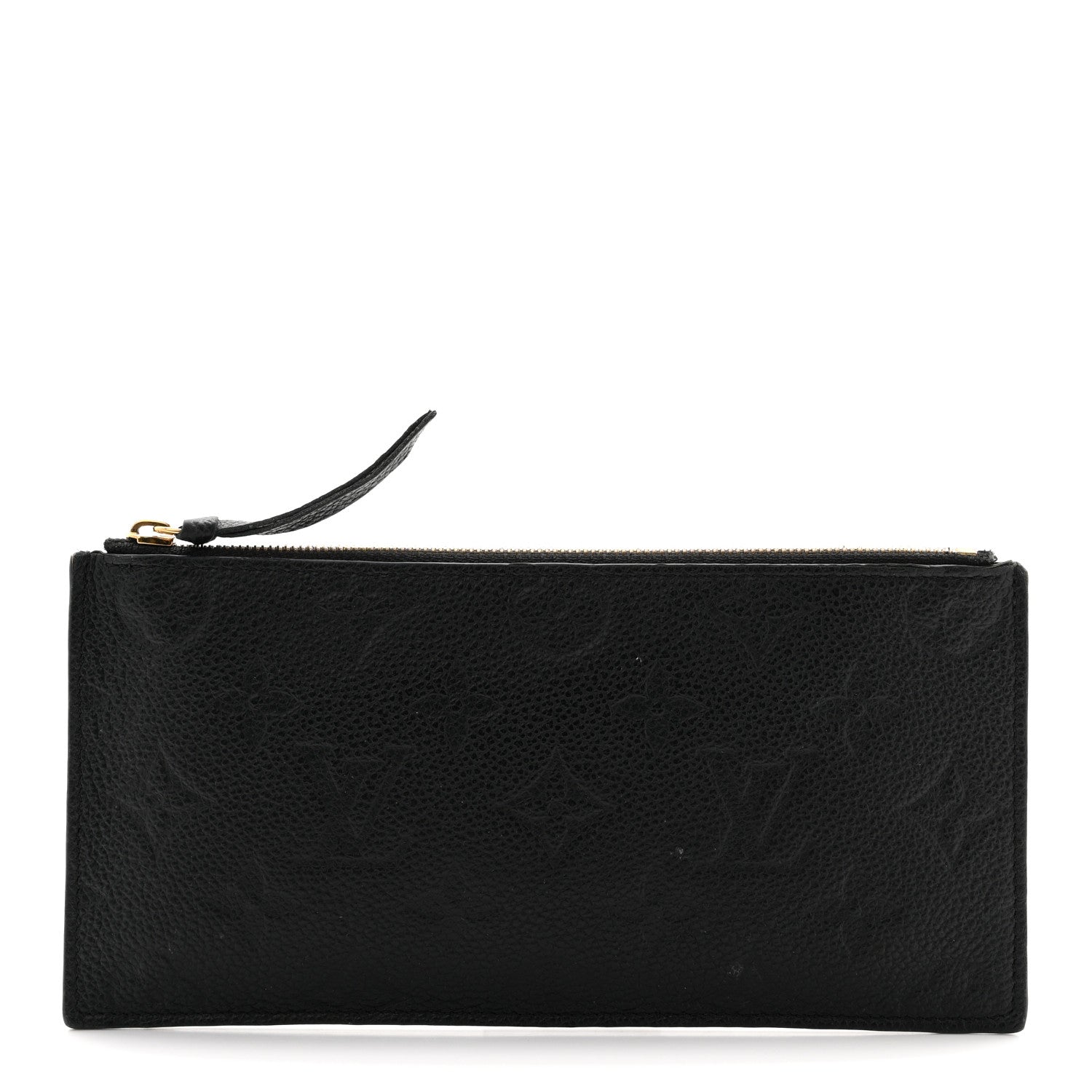 Louis Vuitton Empreinte Felicie Chain Wallet Zippered Insert Black