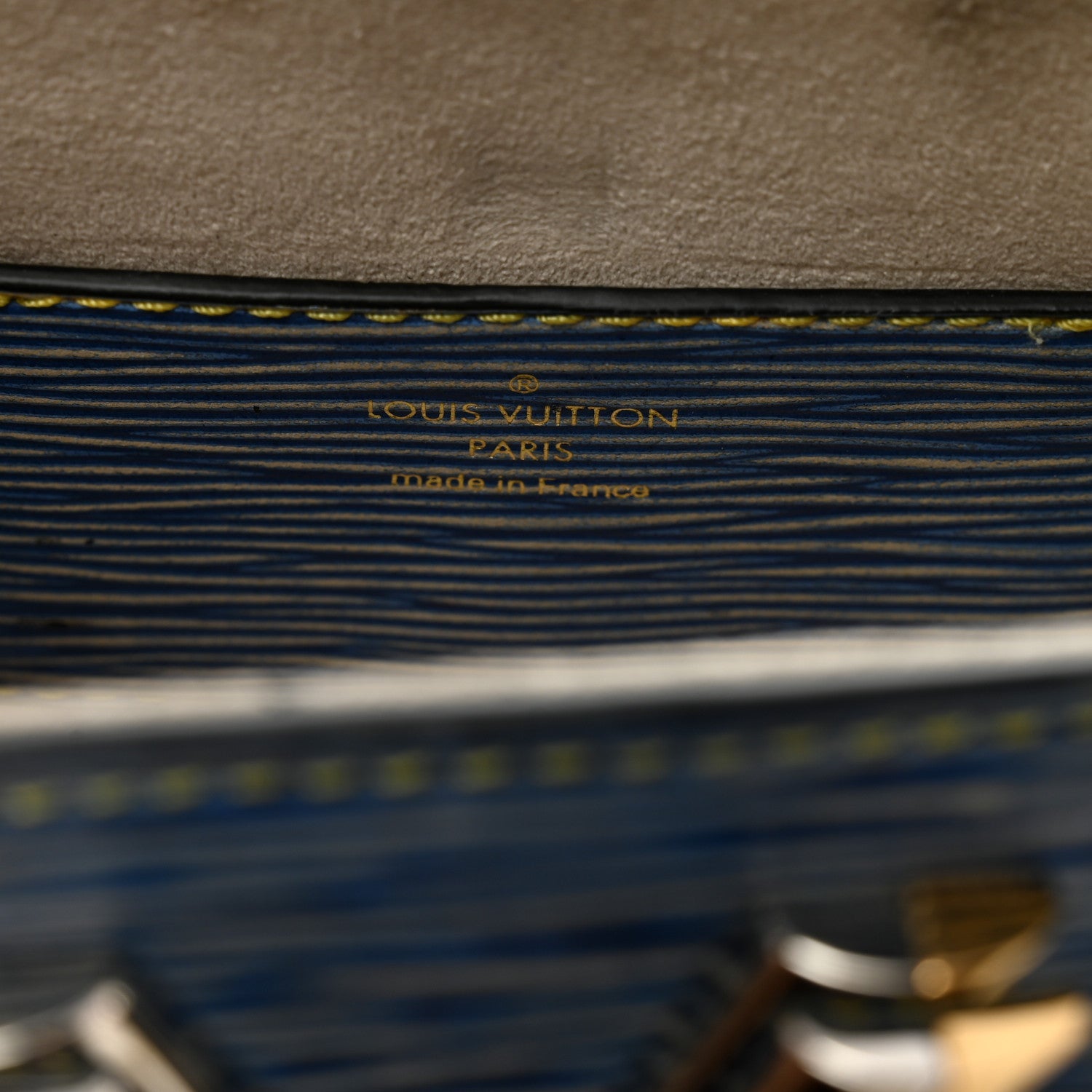 Louis Vuitton Epi Twist Shoulder Bag PM Denim Light