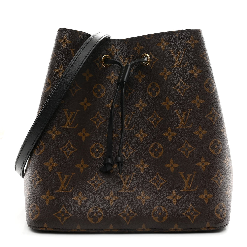 Louis Vuitton Monogram Neonoe MM Black