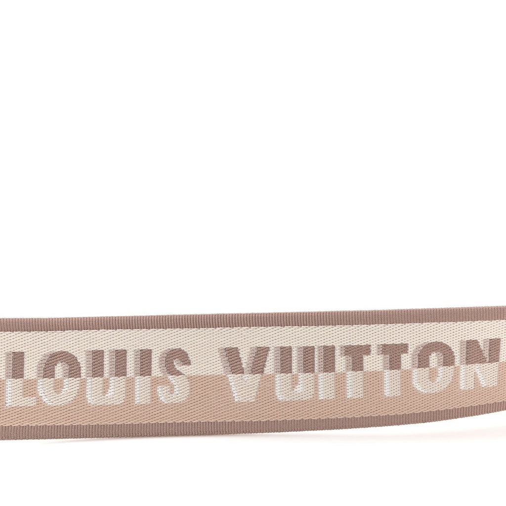 Louis Vuitton Jacquard Speedy Bandouliere 20 Shoulder Strap Beige
