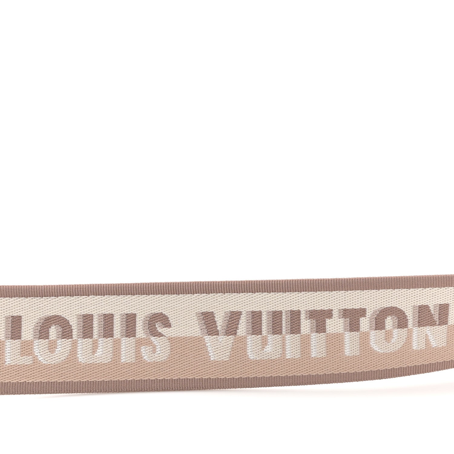 Louis Vuitton Jacquard Speedy Bandouliere 20 Shoulder Strap Beige