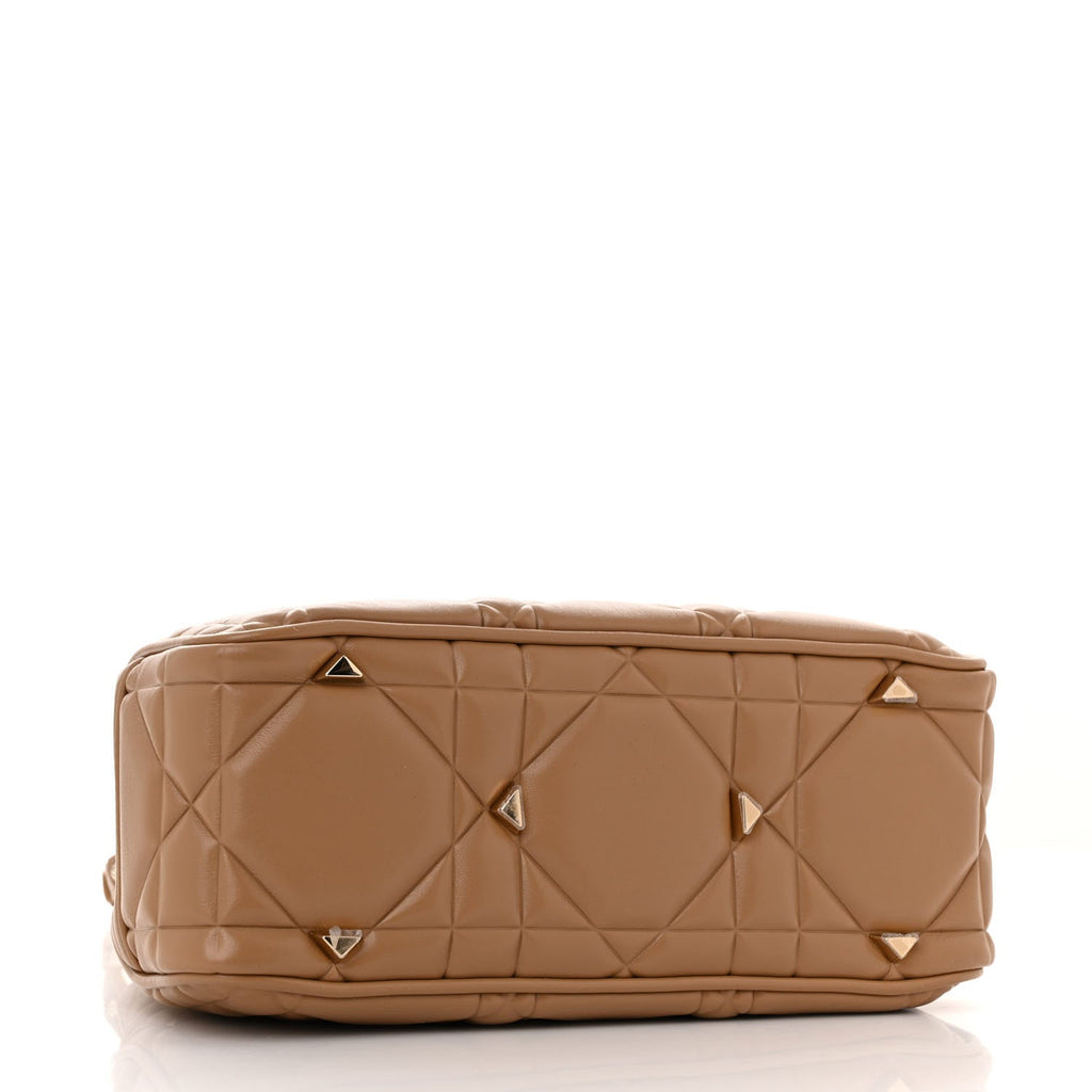 Christian Dior Calfskin Cannage Small The Lady 95.22 Beige