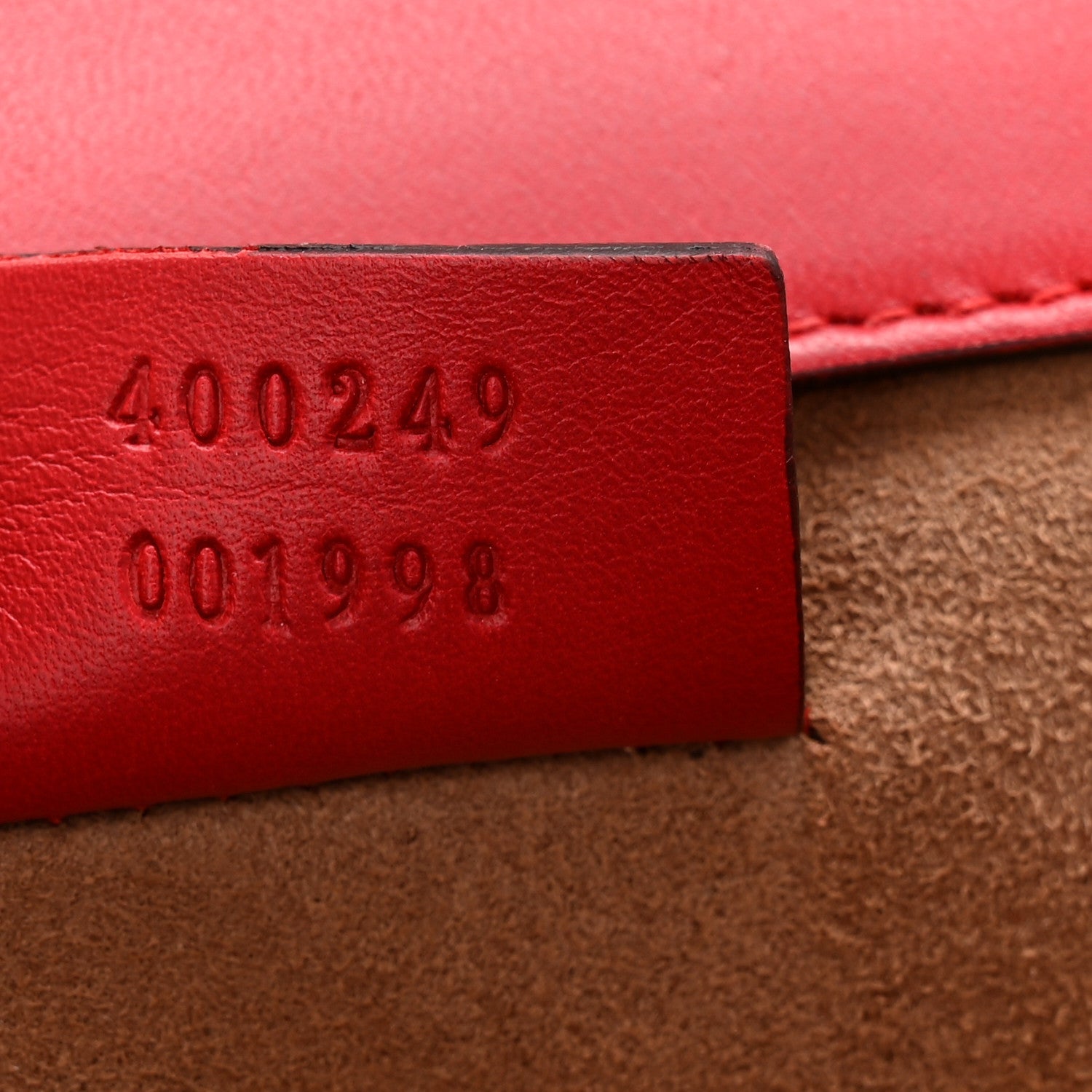 Gucci GG Supreme Monogram Arabesque Dionysus Shoulder Bag Hibiscus Red