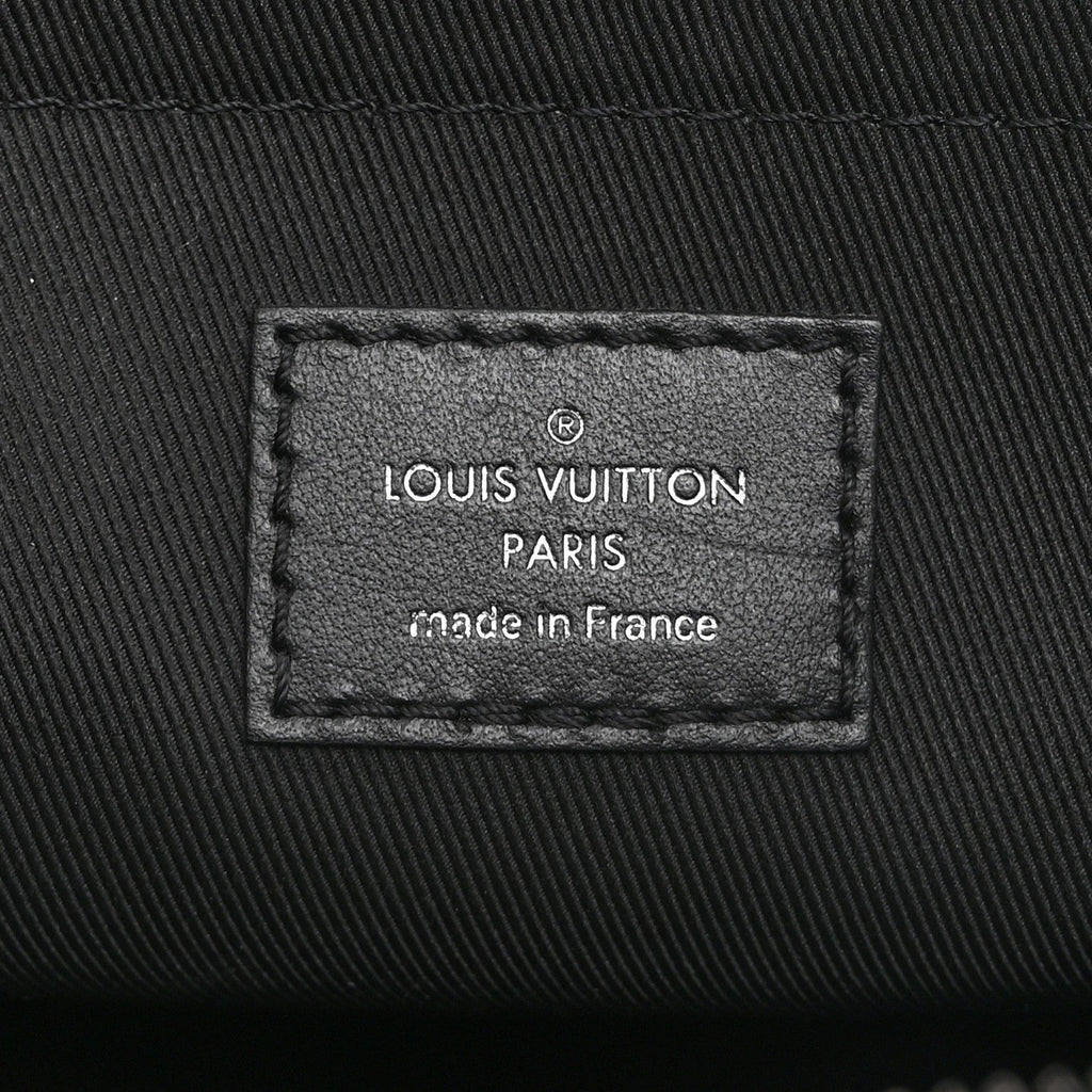 Louis Vuitton Taurillon Monogram Steamer Messenger Black