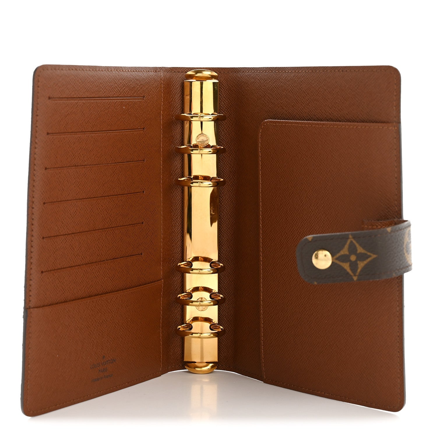 Louis Vuitton Monogram Medium Ring Agenda Cover
