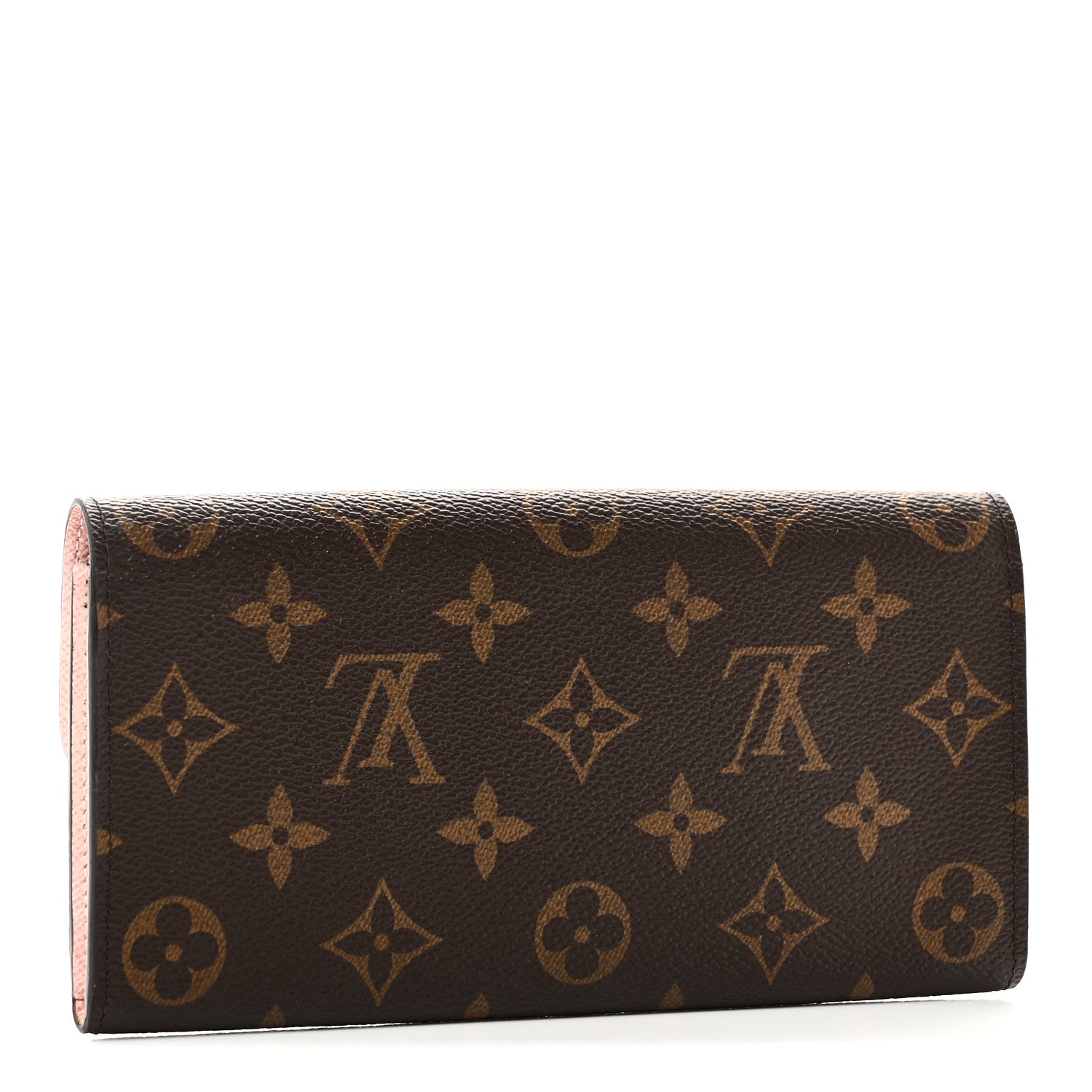 Louis Vuitton Monogram Emilie Wallet Rose Ballerine