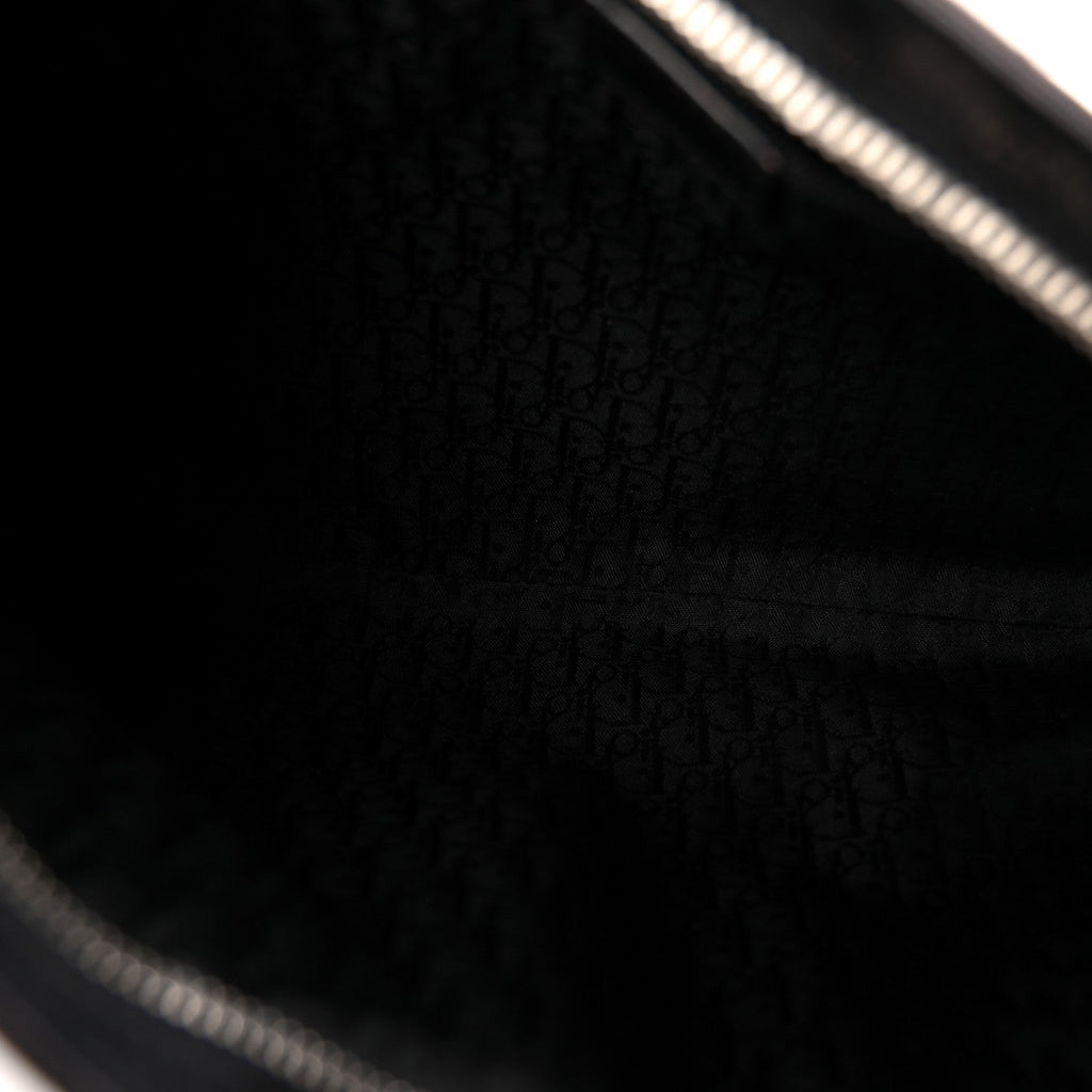 Christian Dior Satin Ballet Evening Bag Black