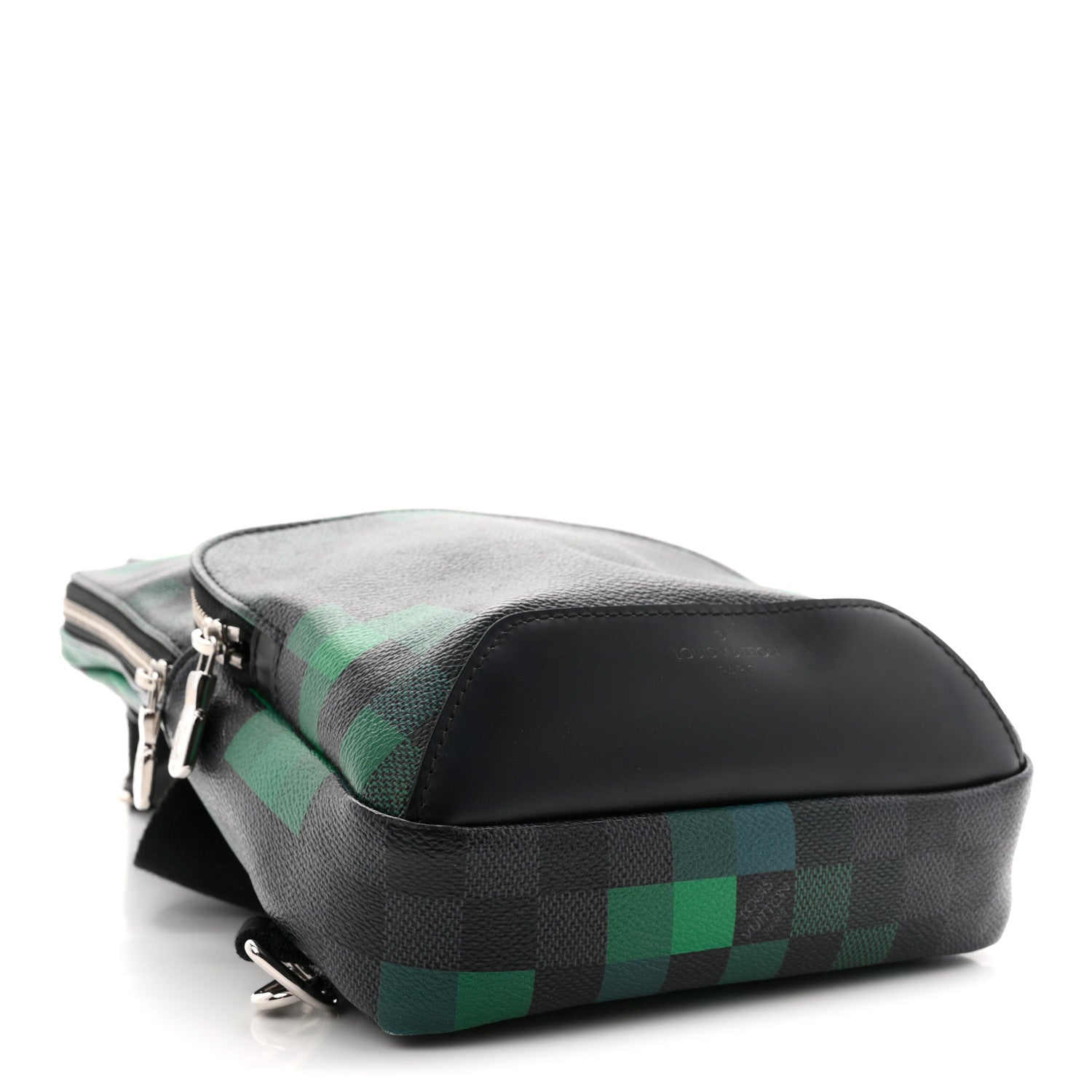 Louis Vuitton Damier Graphite Pixel Avenue Sling Backpack Vert