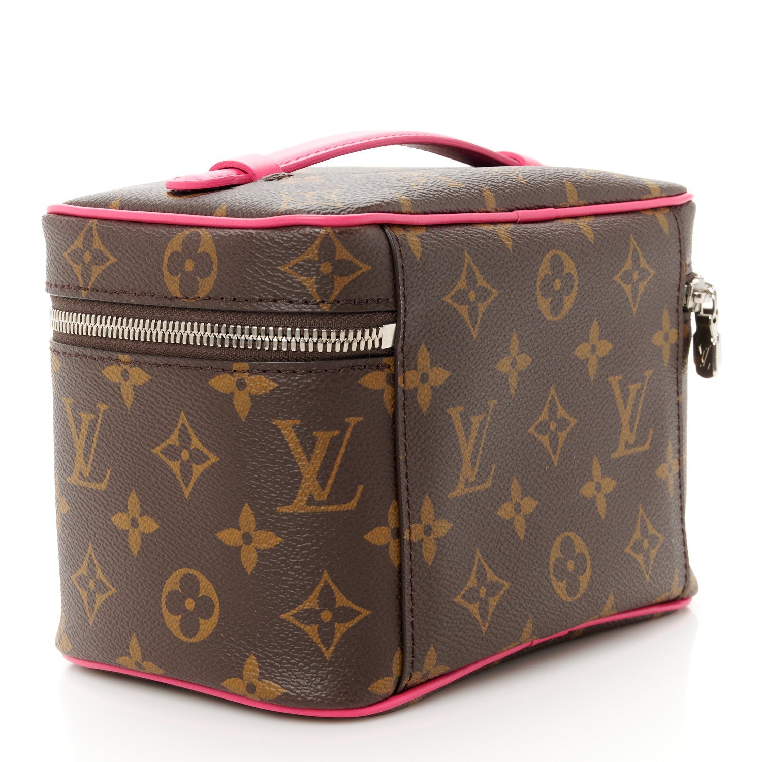 Louis Vuitton Monogram Macassar Nice Mini Pondichery Pink