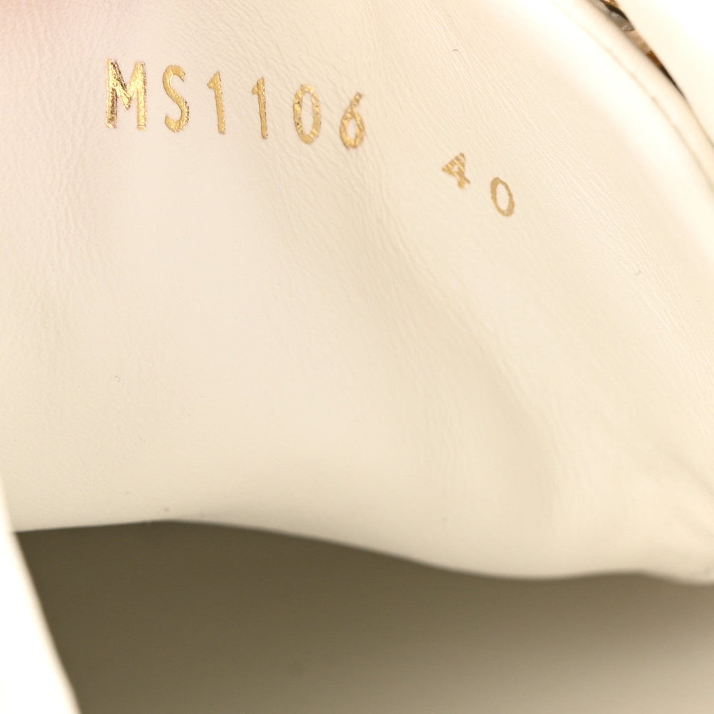 Louis Vuitton Calfskin Frontrow Sneakers 40 White