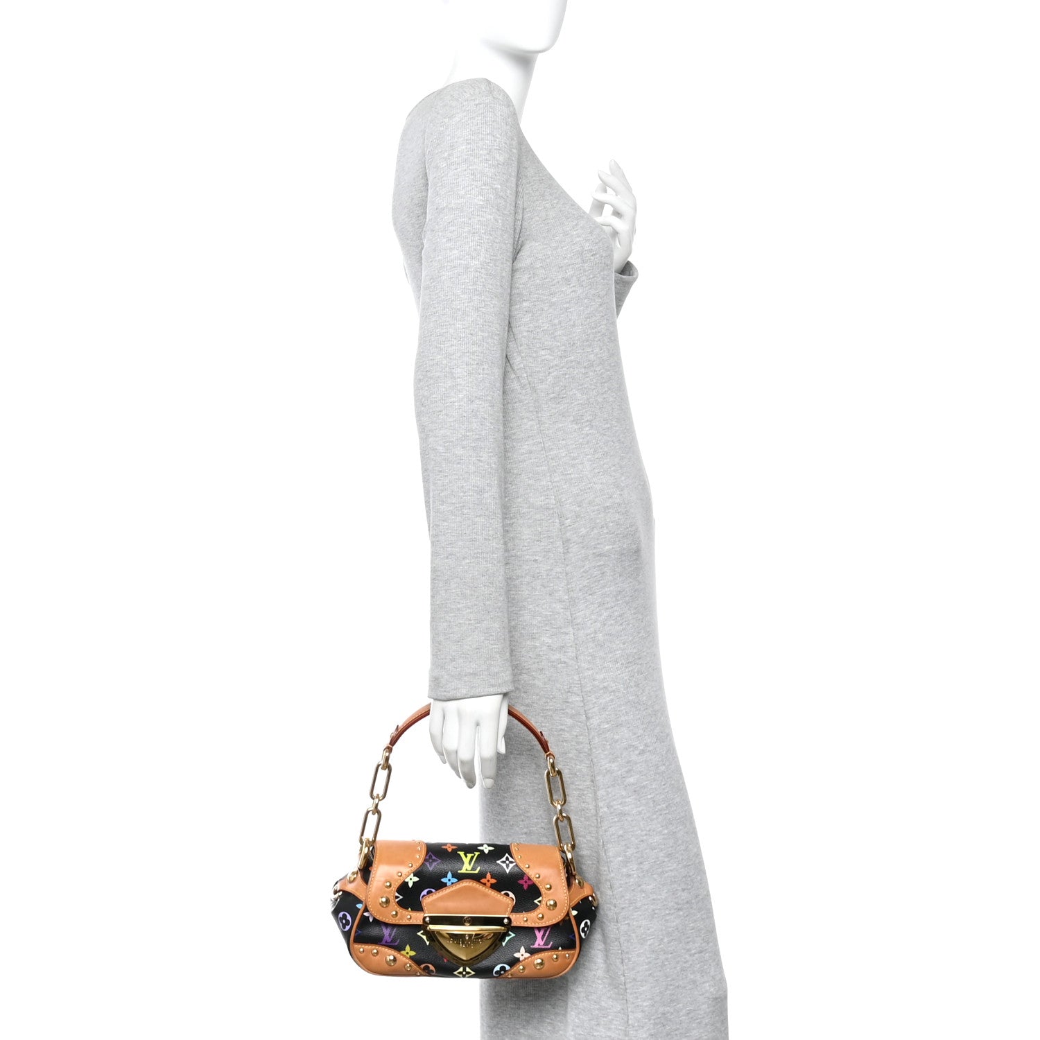 Louis Vuitton Monogram Multicolor Marilyn Black