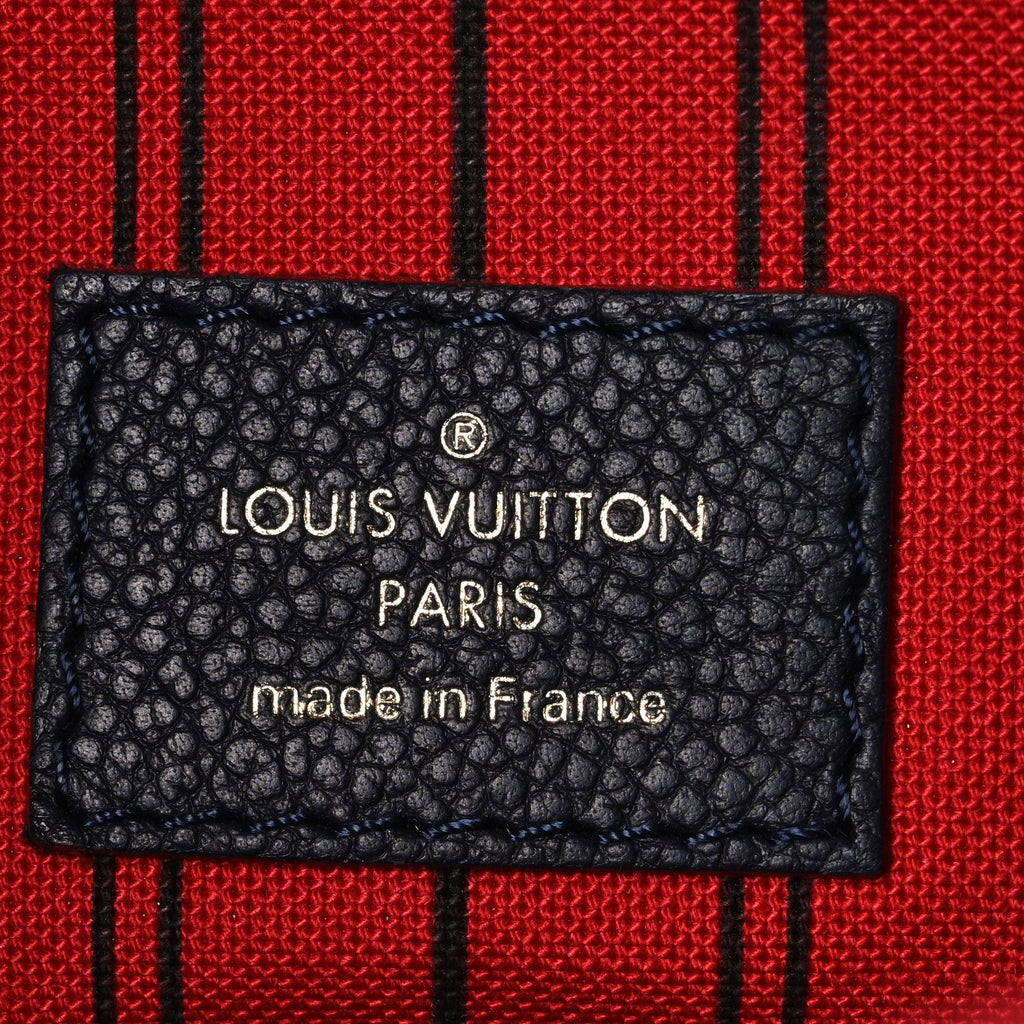 Louis Vuitton Empreinte Pochette Metis Marine Rouge