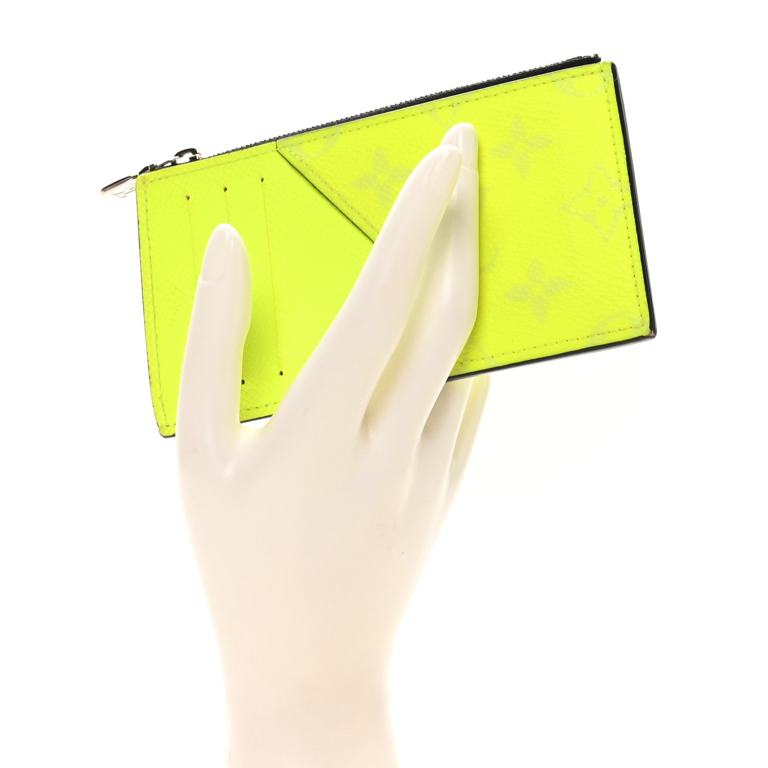 Louis Vuitton Taigarama Coin Card Holder Yellow