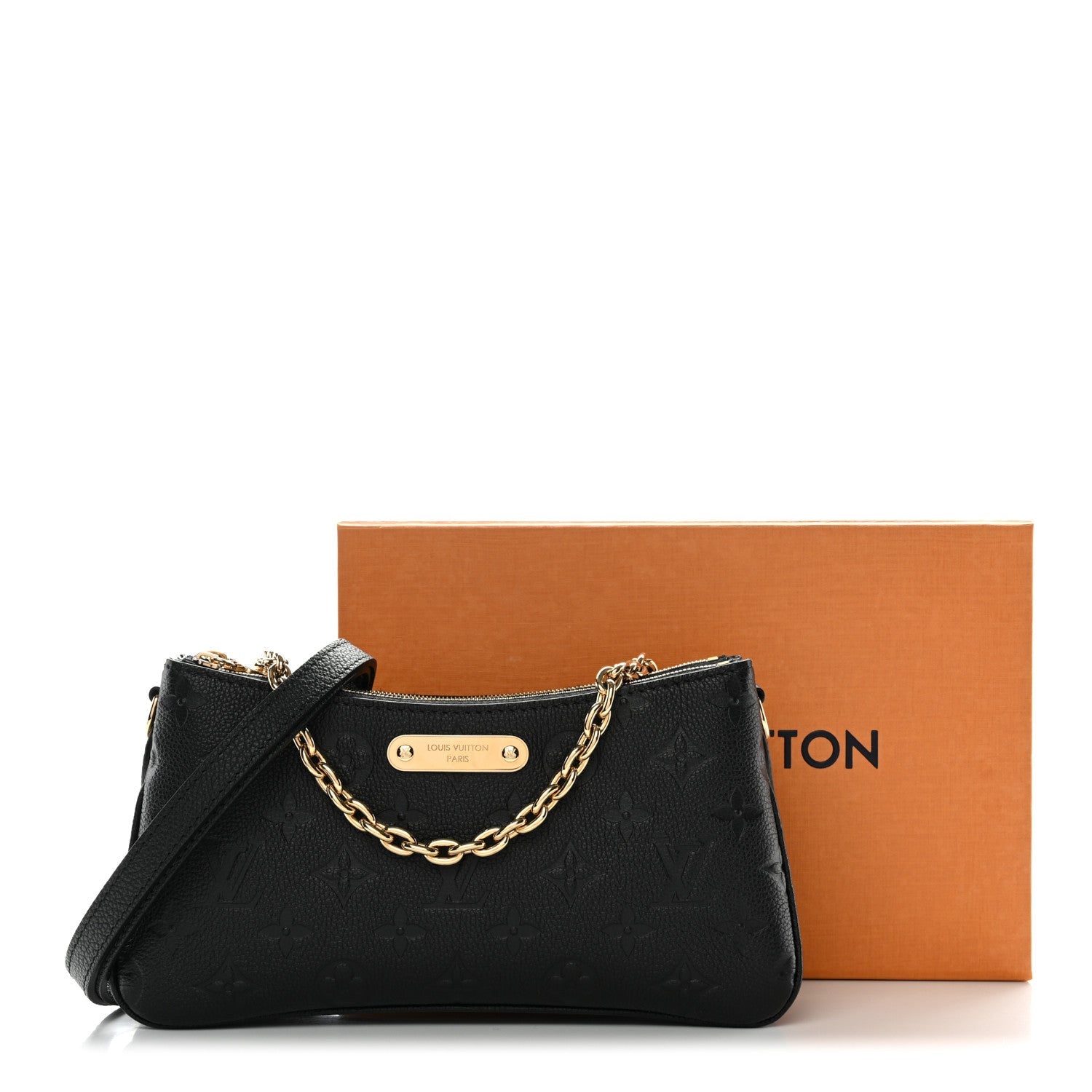 Louis Vuitton Empreinte Monogram Liv Pochette Black
