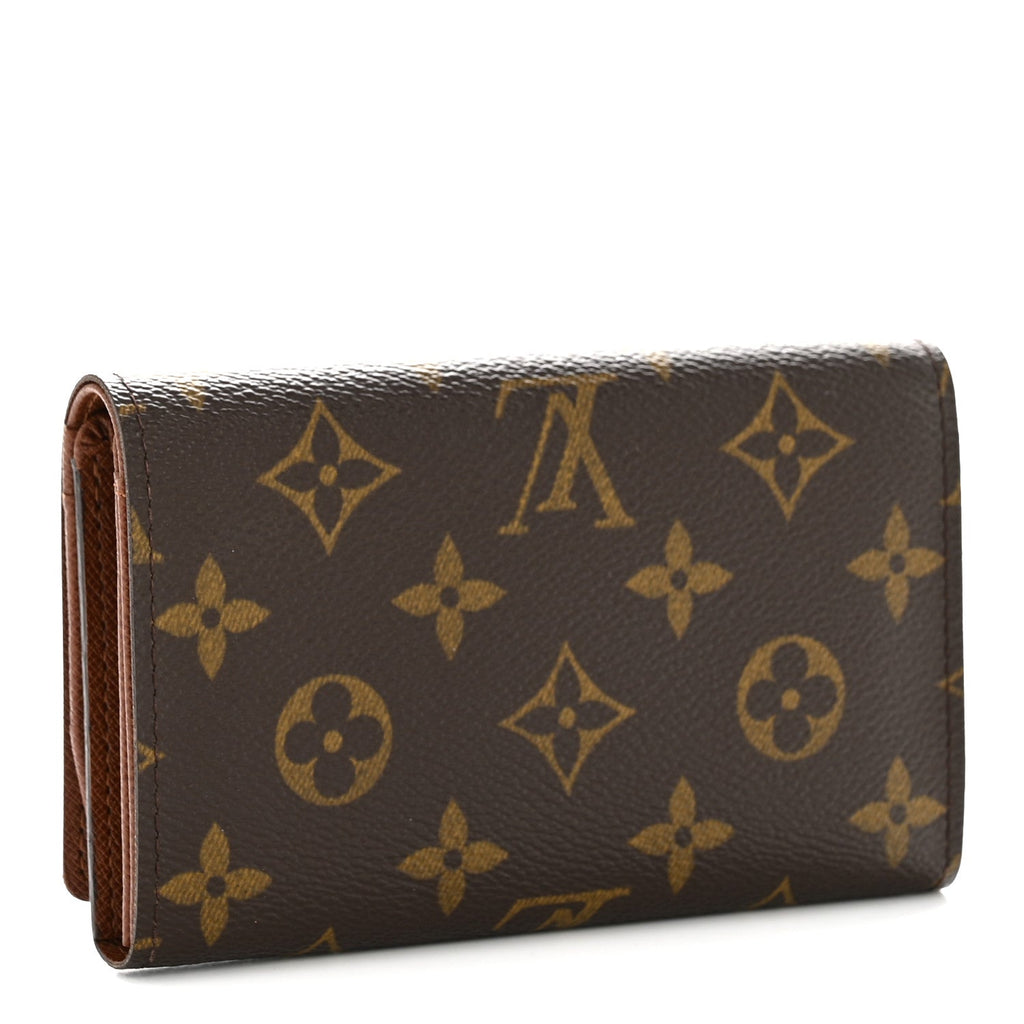 Louis Vuitton Monogram Porte-Monnaie Tresor Wallet