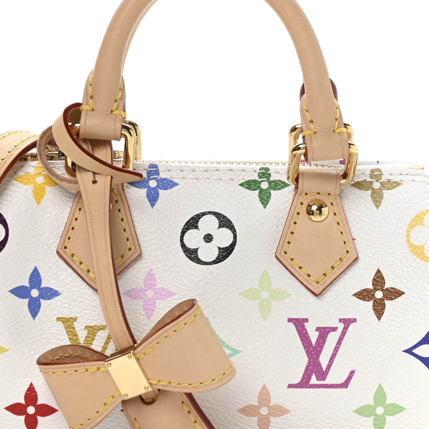 Louis Vuitton LV X TM Monogram Multicolor Nano Speedy White