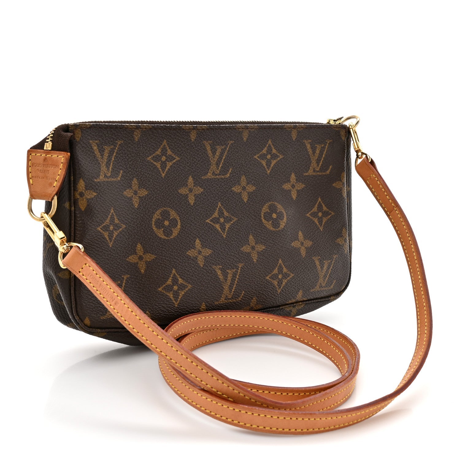 Louis Vuitton Monogram Accessories Pochette Long Strap