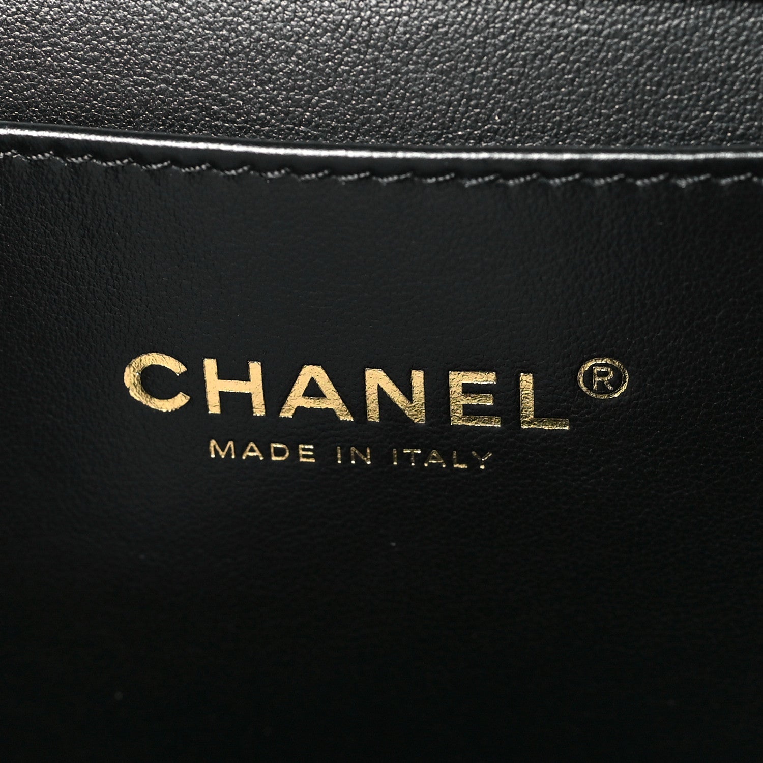 Chanel Caviar Quilted Coco First Flap Black