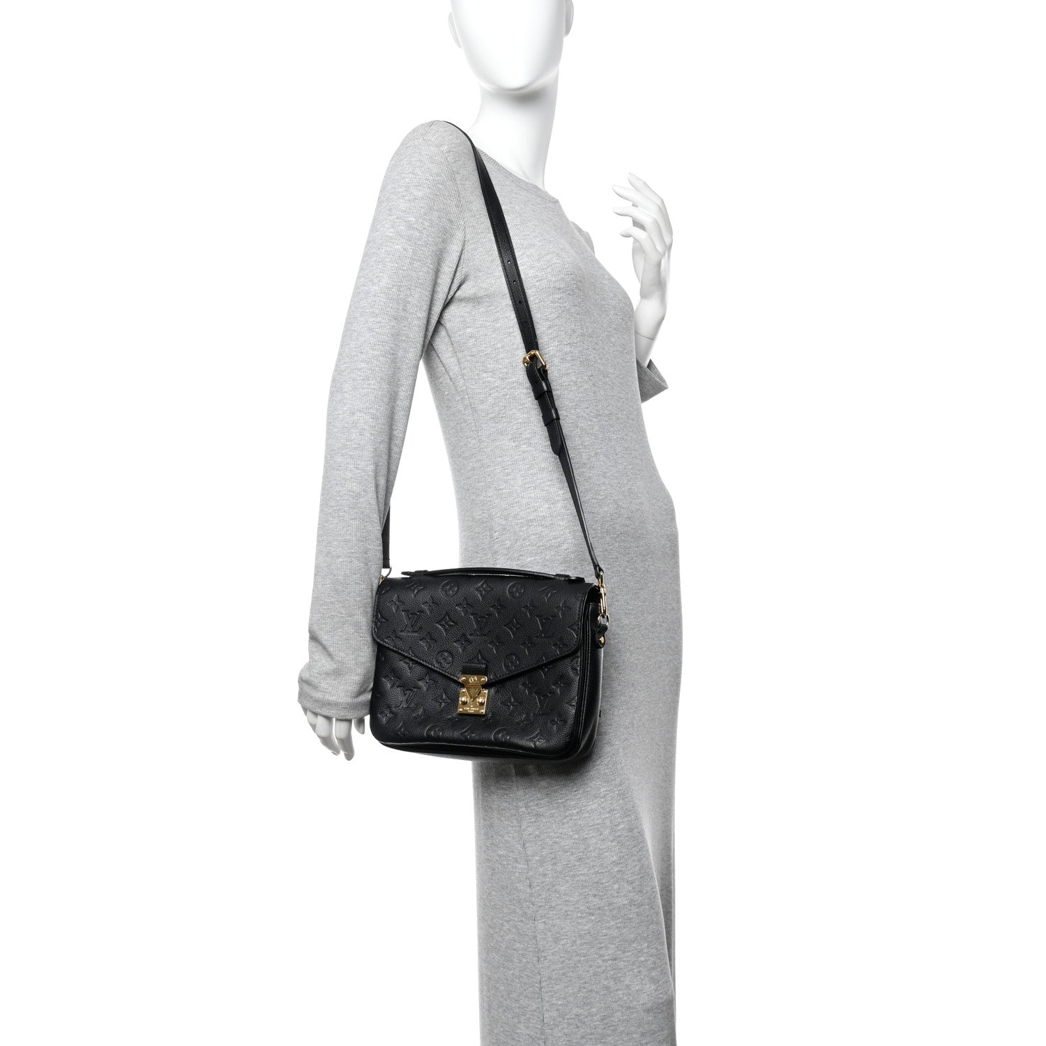 Louis Vuitton Empreinte Pochette Metis Black