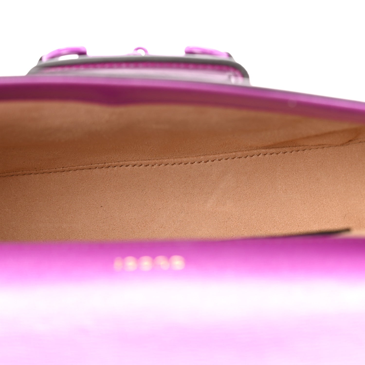 Gucci Azalea Calfskin Web Monochrome Small Horsebit 1955 Shoulder Bag  Spicy Cyclamin