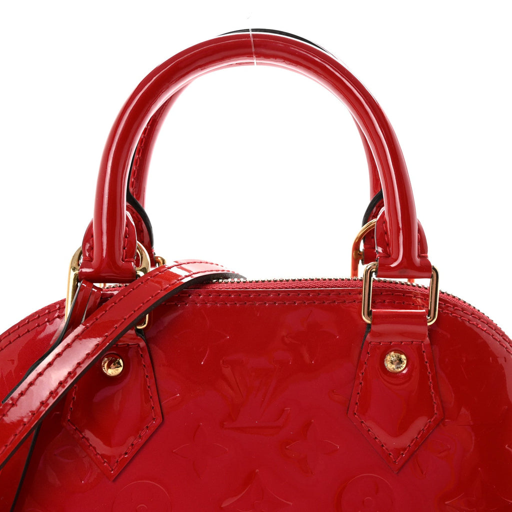 Louis Vuitton Vernis Alma BB Rose Indien