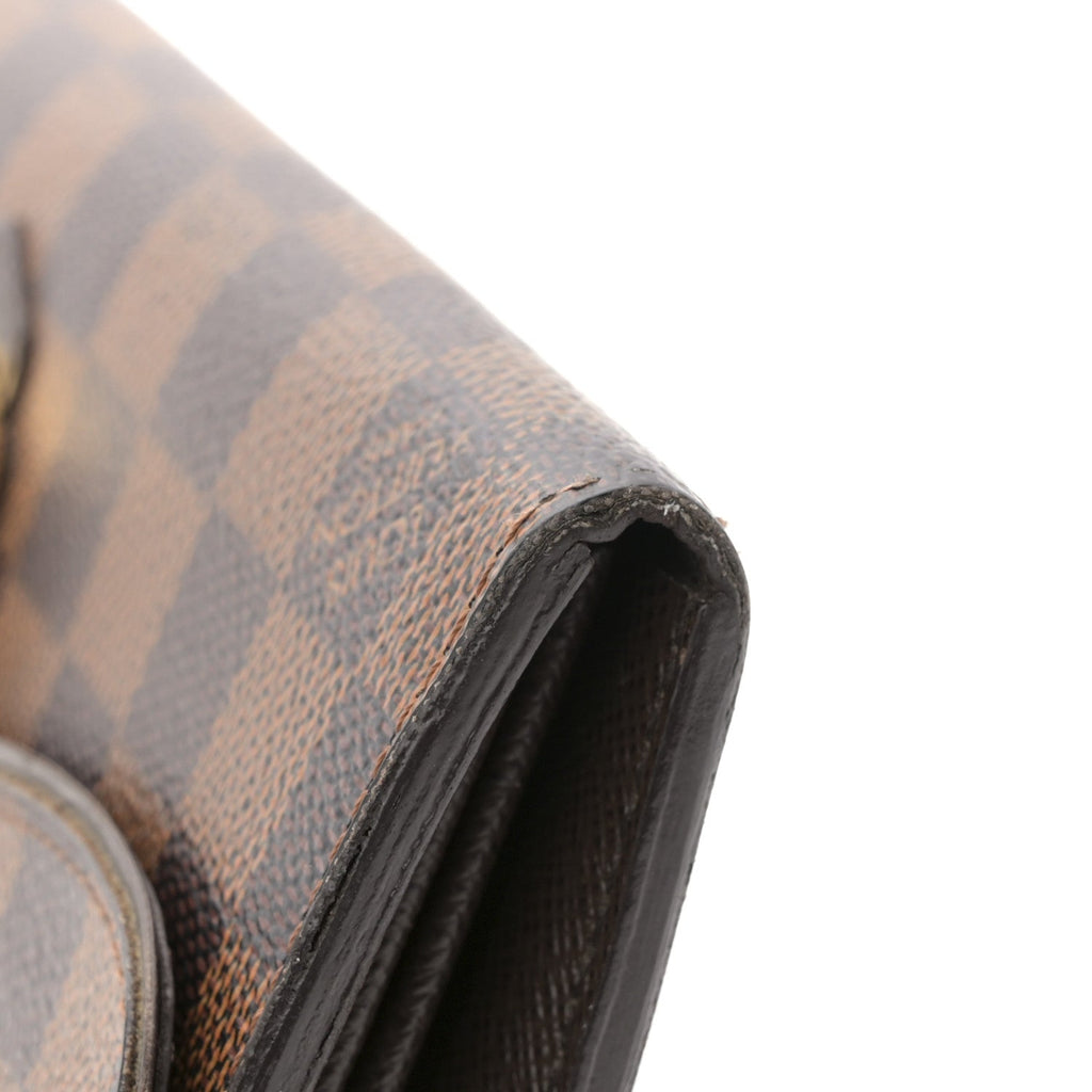 Louis Vuitton Damier Ebene Sistina Wallet