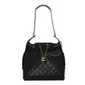 Chanel Caviar Quilted Medium Chanel 25 Handbag Black