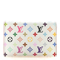 Louis Vuitton LV X TM Monogram Multicolor Slim Card Holder White