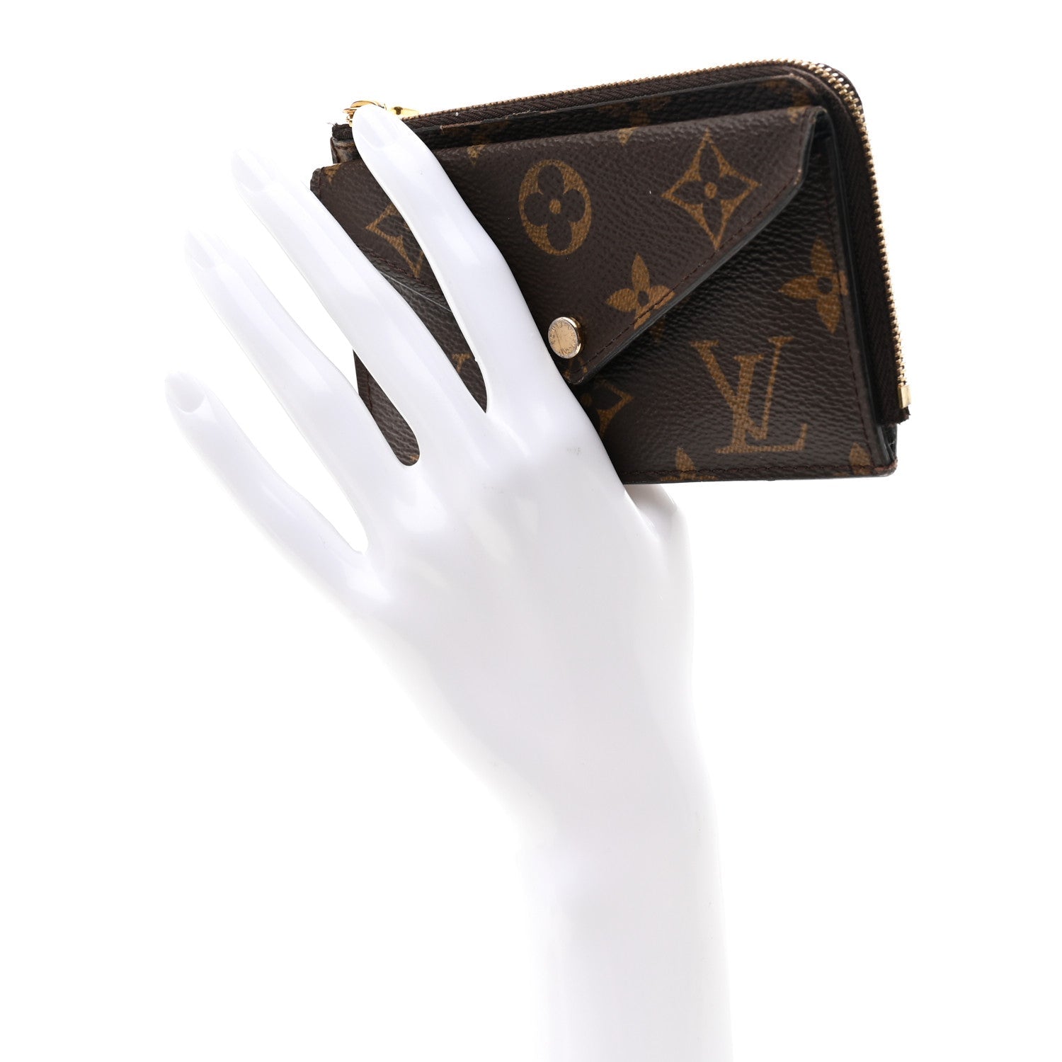 Louis Vuitton Monogram Recto Verso Card Holder Black