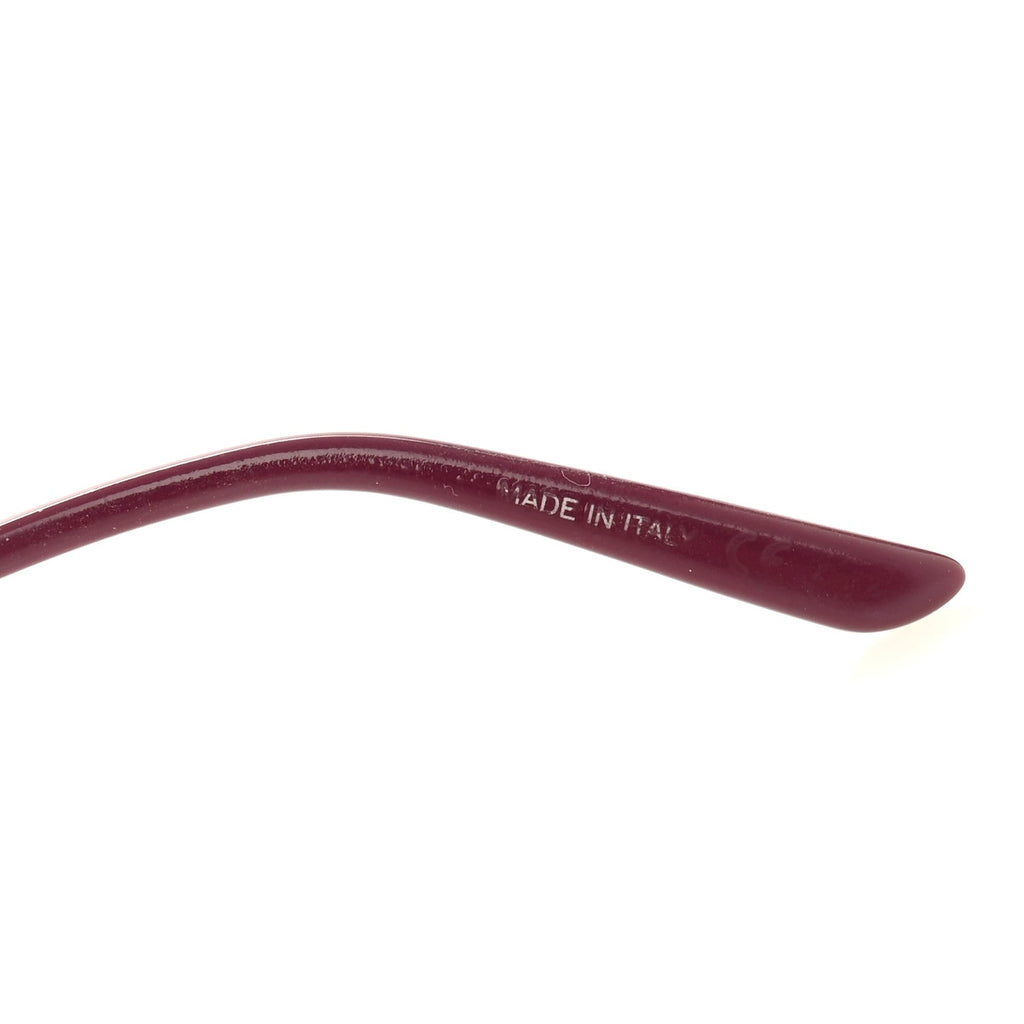 Gucci Metal Cat Eye Sunglasses Gold Purple