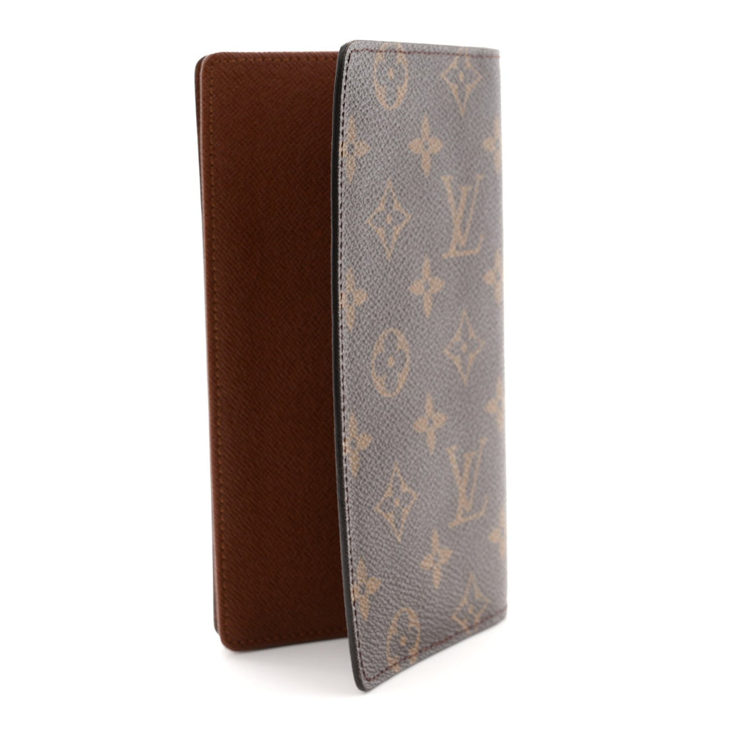 Louis Vuitton Monogram Checkbook Holder Case Wallet