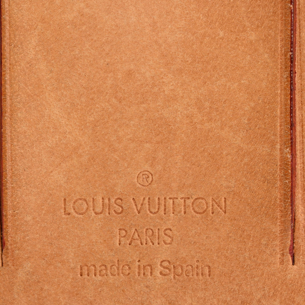 Louis Vuitton Vachetta Luggage Tag