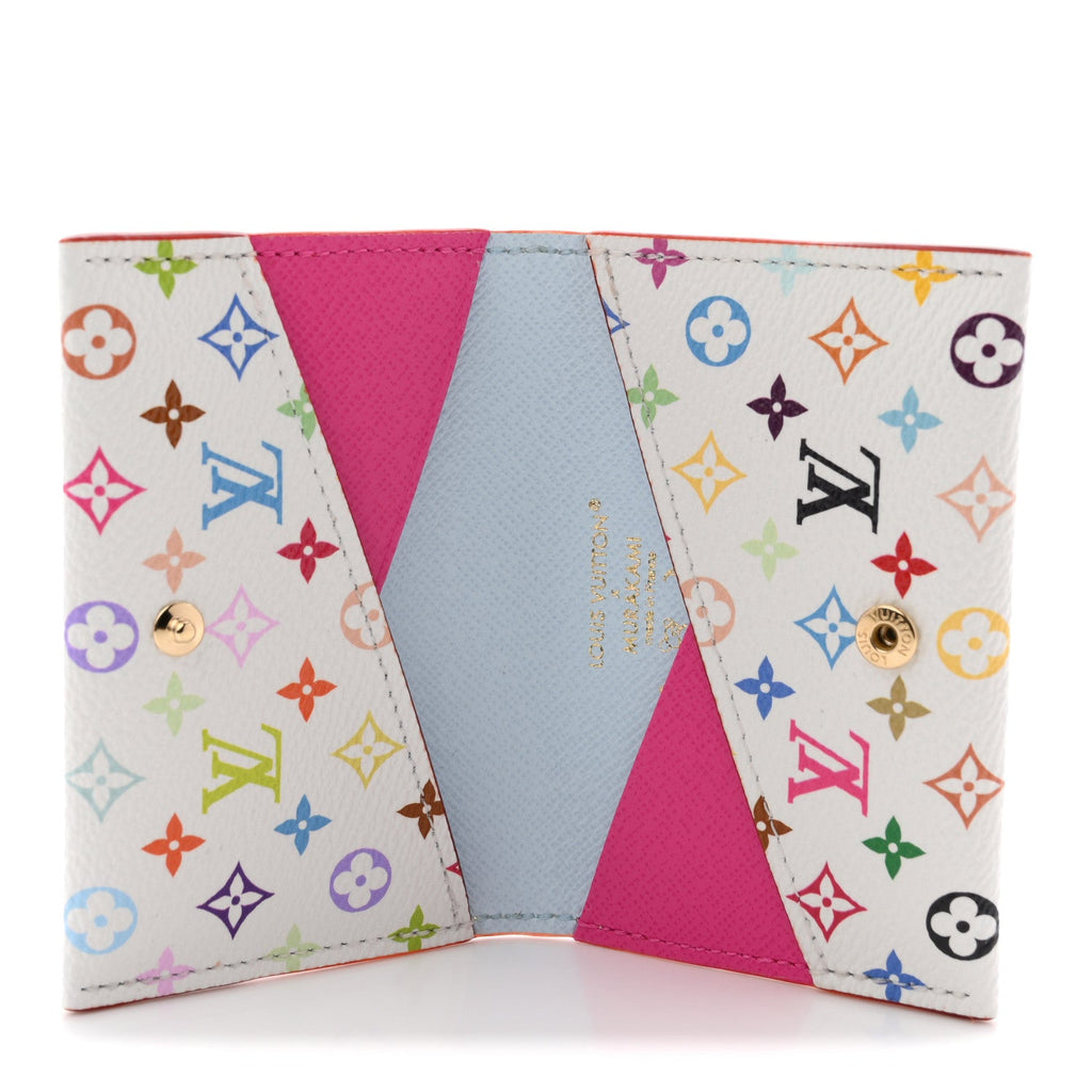Louis Vuitton LV X TM Monogram Multicolor Slim Card Holder White