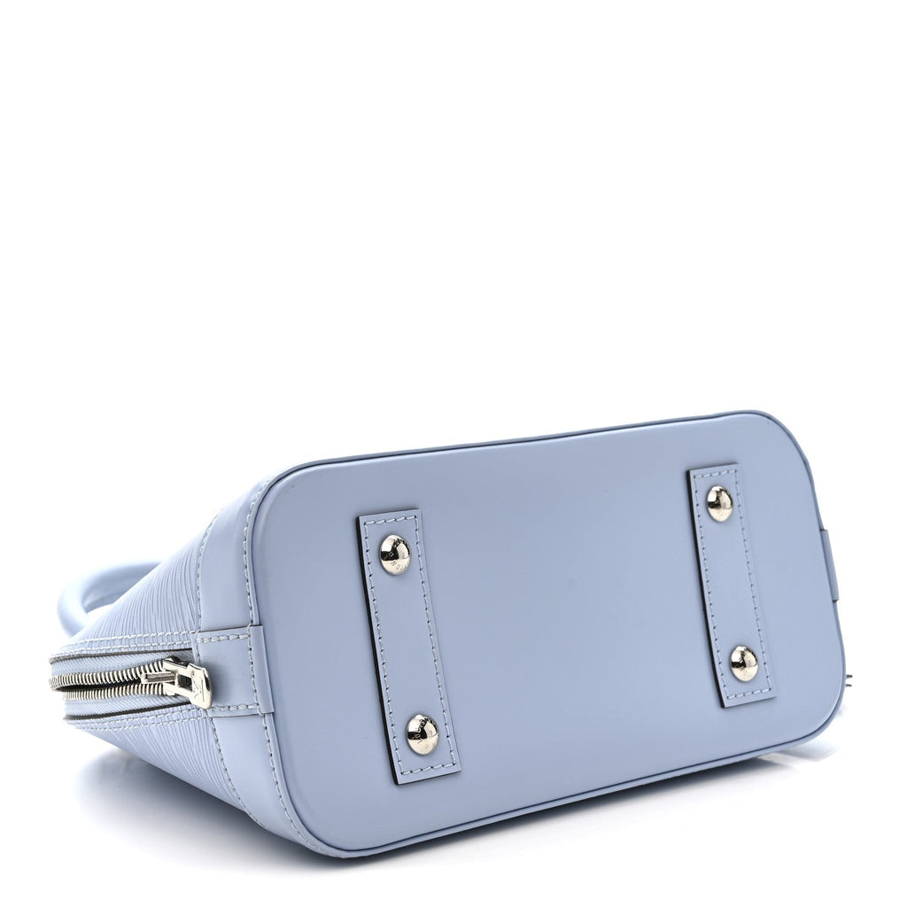 Louis Vuitton Epi Jacquard Alma BB Cloud Blue