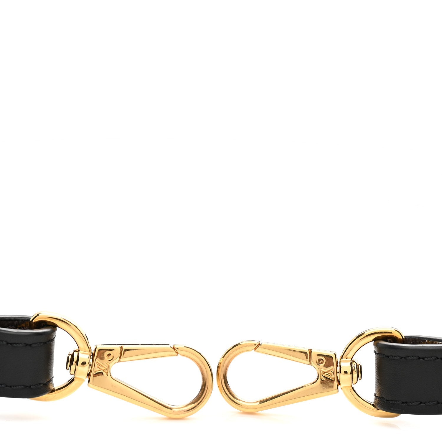 Louis Vuitton Monogram Bandouliere Shoulder Strap XL Black