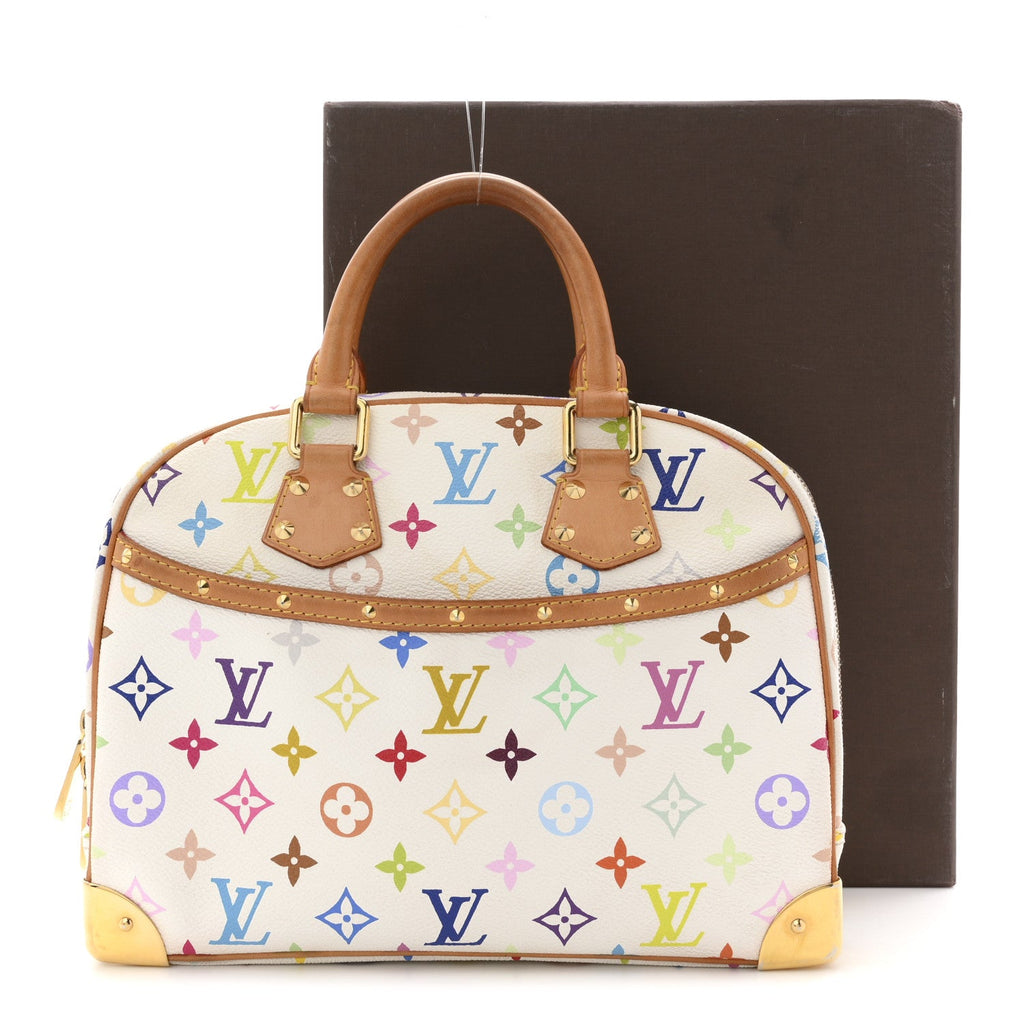Louis Vuitton Monogram Multicolor Trouville White