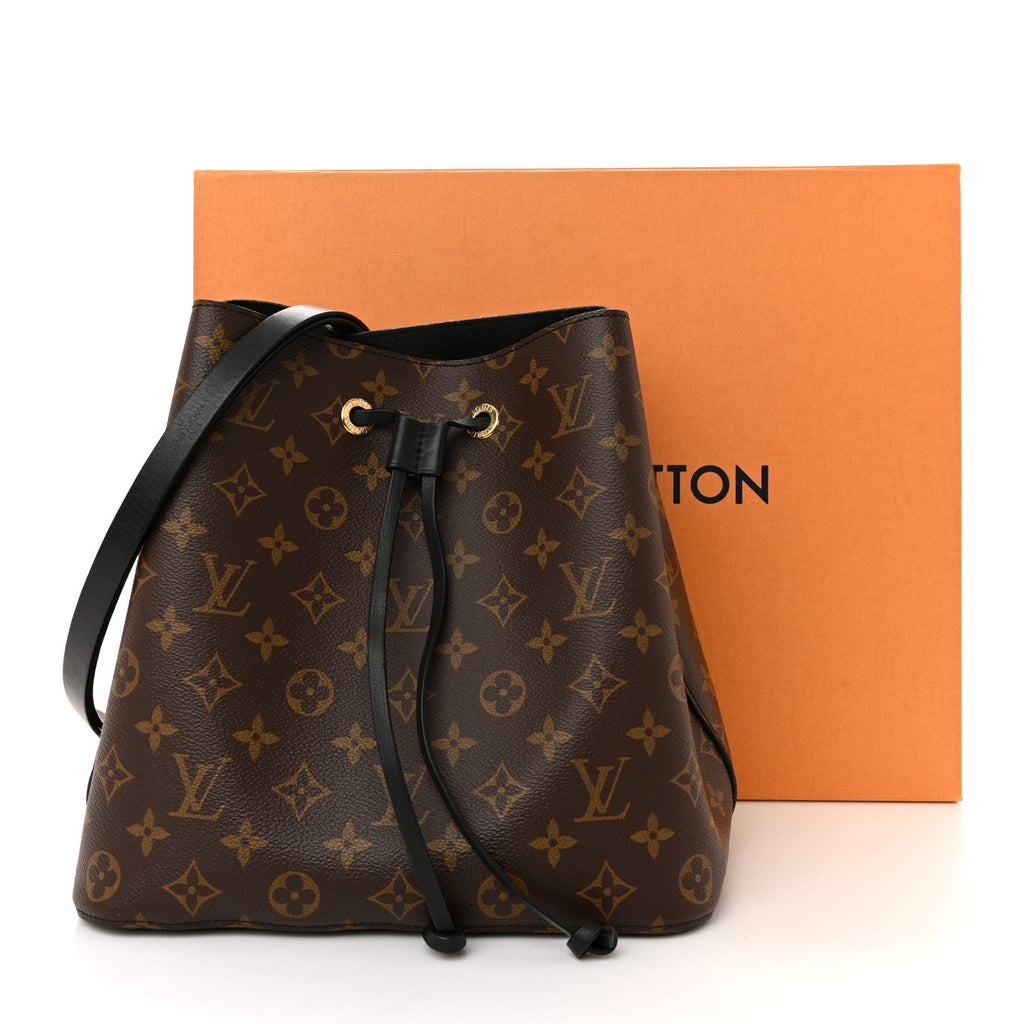 Louis Vuitton Monogram Neonoe MM Black