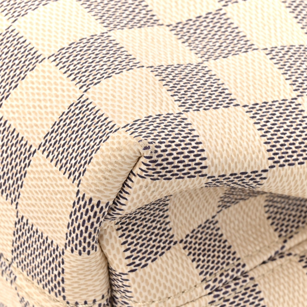 Louis Vuitton Damier Azur Graceful PM Rose Ballerine