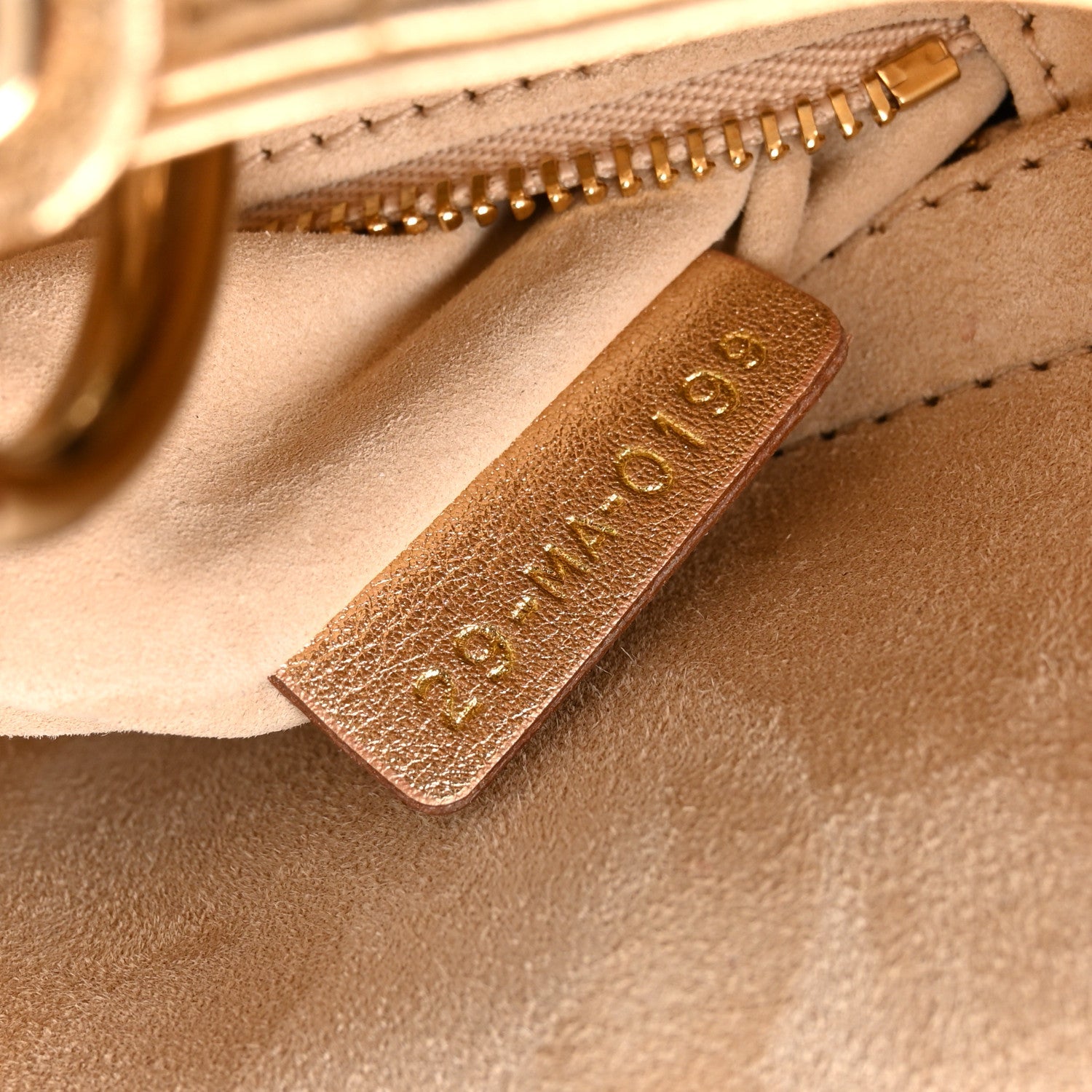 Christian Dior Metallic Lambskin Cannage Small My ABCDior Lady Dior Rose Gold