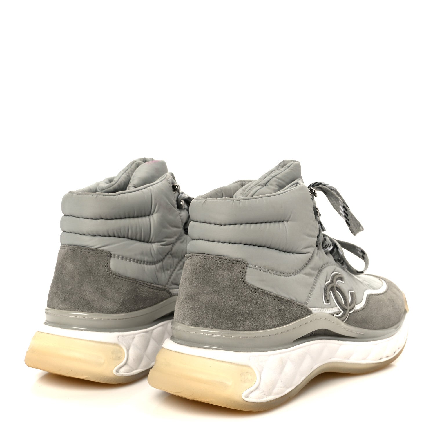 Fabric Suede Womens CC Sneakers 39 Grey