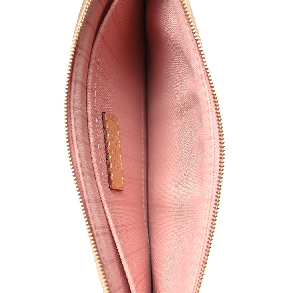 Louis Vuitton Damier Azur Neverfull MM GM Pochette Rose Ballerine