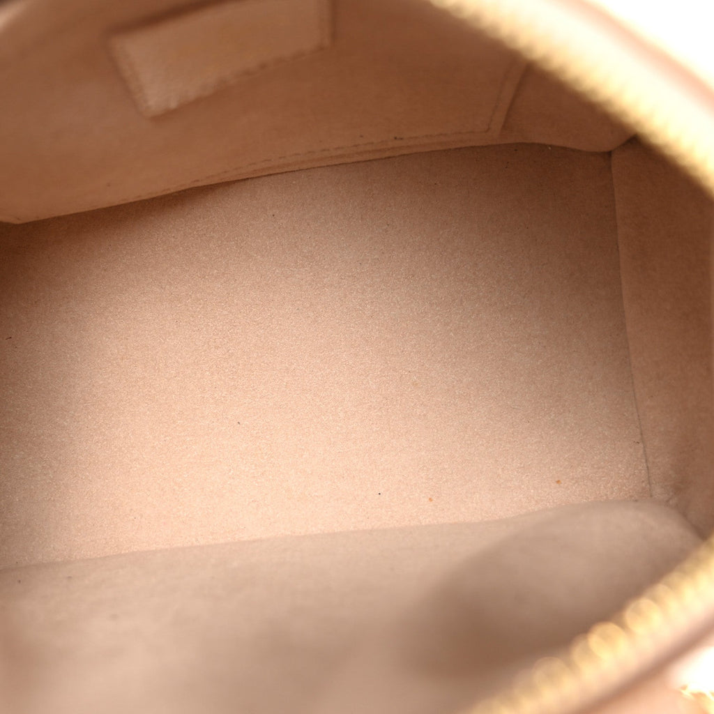 Louis Vuitton Empreinte Monogram Summer Stardust Speedy Bandouliere 20 Beige Clair