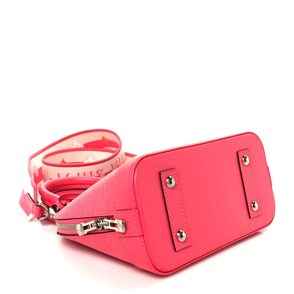 Louis Vuitton Epi Jacquard Alma BB Dragon Fruit